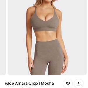 Fade AMARA CROP MOCHA NWT CSB